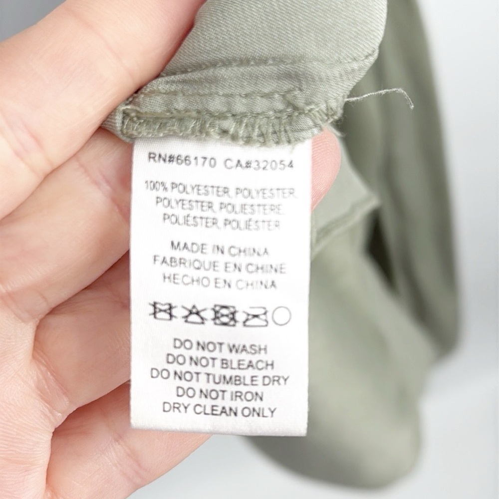 Anthropologie Current Air Sage Green Midi Dress - Picture 6 of 13